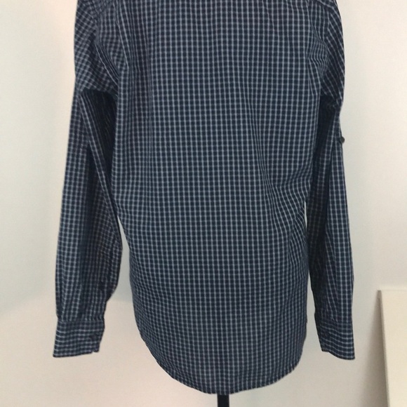 Axist Blue Plaid Men’s Button Down Shirt Size S - Picture 6 of 9